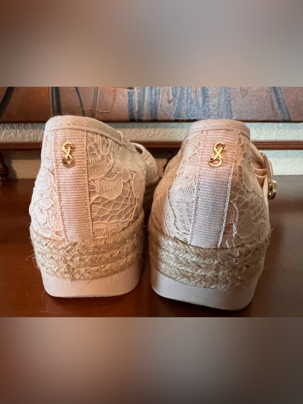 Sam & Libby Isla Espadrille Mary Jane Platform Flats - Picture 5 of 13